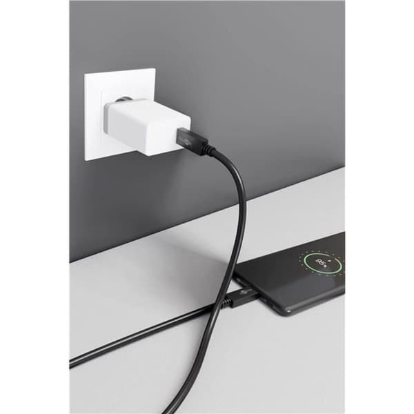 USB-kabel - Goobay - 3.2 Gen. 2x2 - 20 Gbit/s - Typ C - Snabbladdning