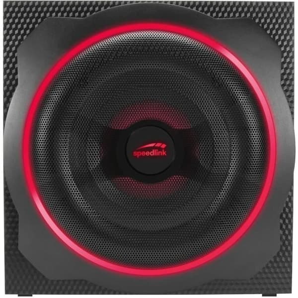 SPEED LINK Högtalare 2.1 Gravity Carbon RGB
