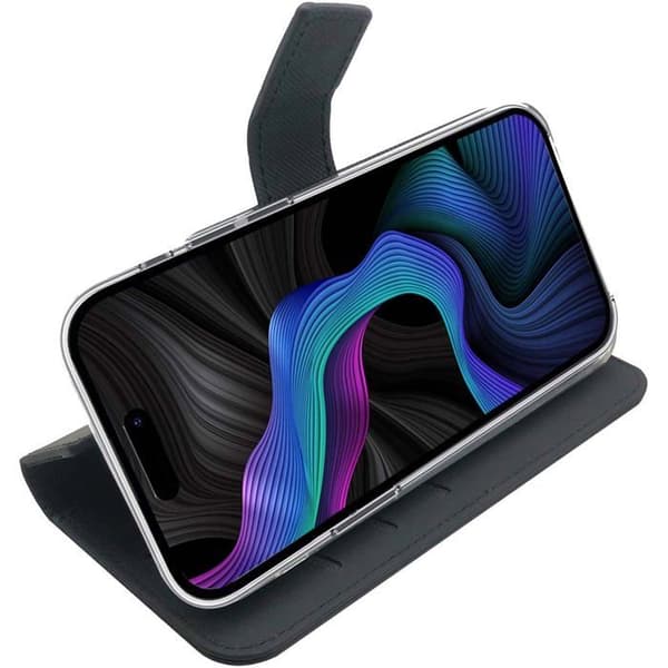 Wally plånboksfodral Galaxy S23 FE svart