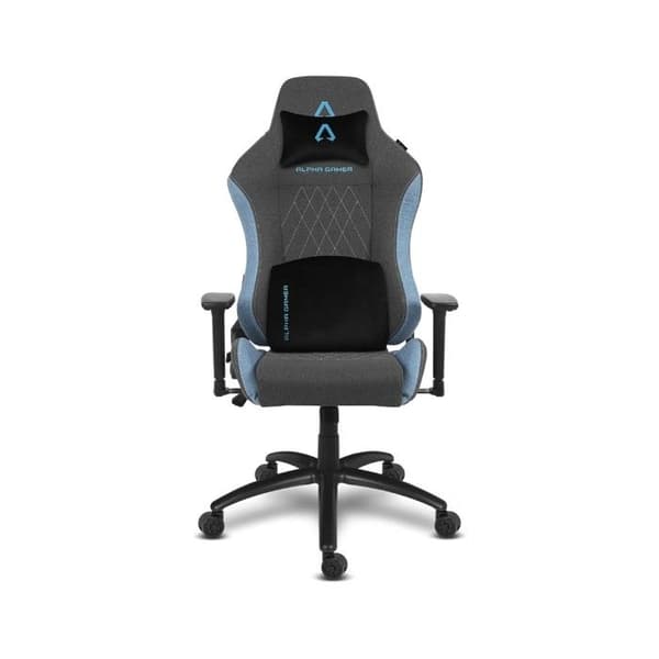 Gamingstol Alpha Gamer Gaia V2 Mörkgrå/Blå