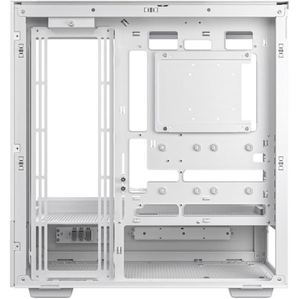 PC-chassi - DEEPCOOL - R-CH690-WHNNA0D-G-1 - Digital skärm - Mini-torn - Format Mini-ITX/Micro-ATX/ATX & Micro-ATX - Vit