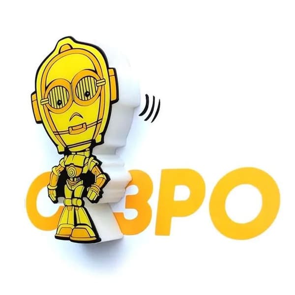 Mini lampa 3D Light FX C-3PO 3D