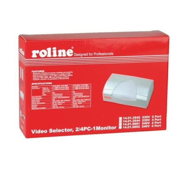 USB 2.0-kabel - ROLINE - A-C - 1.8M - Grå - M-M