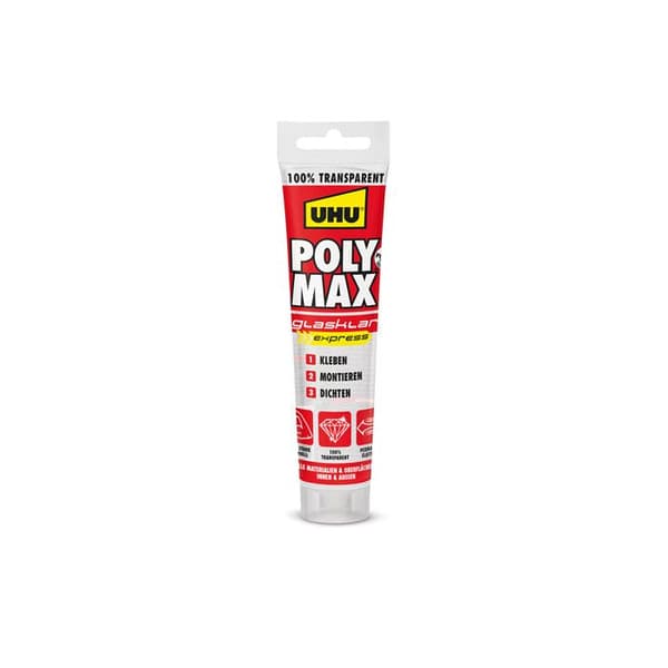 POLY MAX CRYSTAL EXPRESS ADHESIVE TUBE 115G