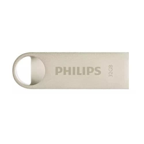 Hårddisk - PHILIPS - USB 2.0 32 GO MOON EDITION - Grå - 32 Go - USB Typ A