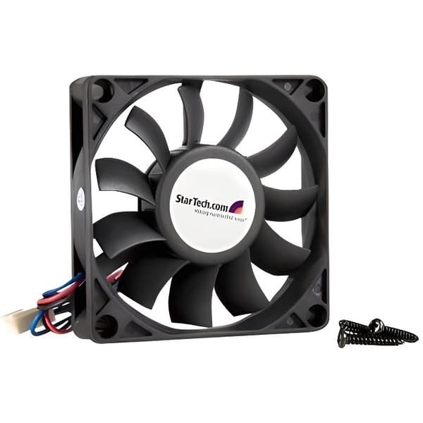 STARTECH Kullager PC-fläkt - TX3 Strömförsörjning - 70mm - Kullager - Plast
