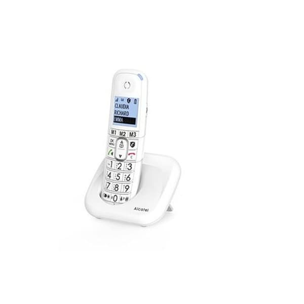 Fast telefon - Alcatel - XL785 Combo - Vit - 2 handsets - Trådlös