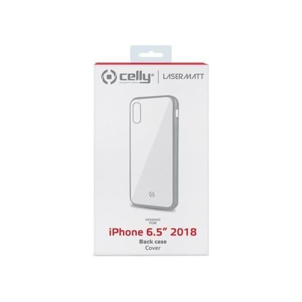 Celly-LaserMat iPhone XS Max Silver