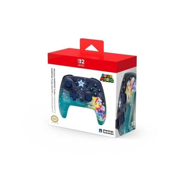 Trådlös Handkontroll | Hori | Mario Galaxy-Tillbehör-SWITCH 2