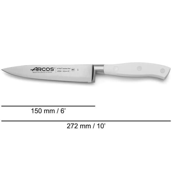 ARCOS Riviera Blanc - Box med 3 knivar