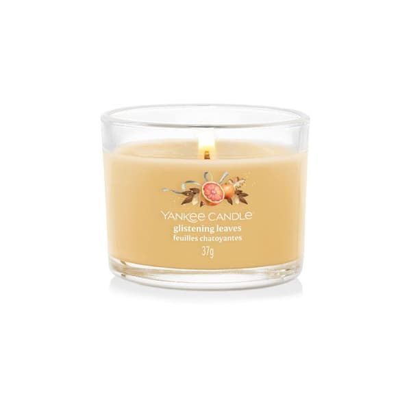 YANKEE CANDLE Doftljus i glas Glittrande Löv