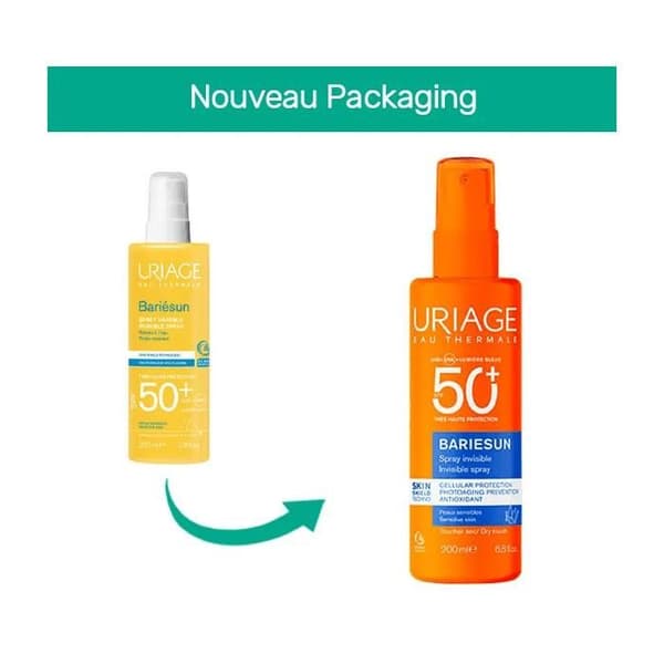 Uriage Bariésun Osynlig Solspray SPF50+ 200ml