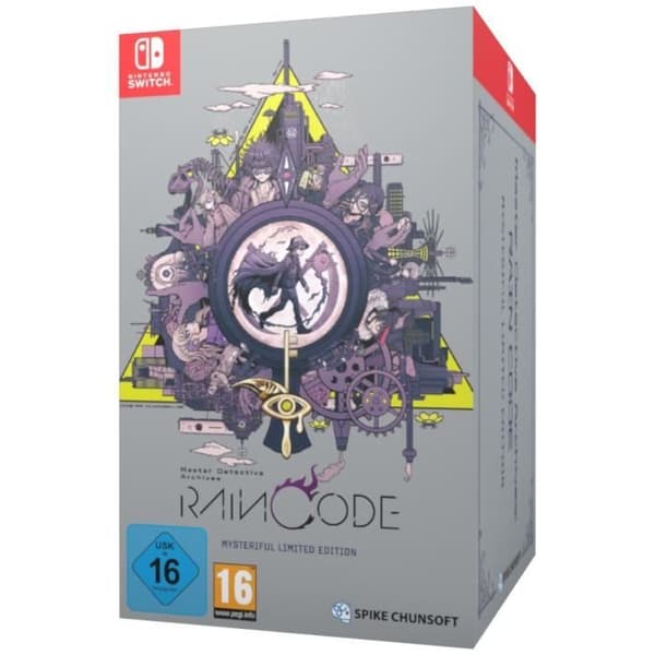 Master Detective Archives: RAIN CODE - "Mysteriful" Limited Edition • Nintendo Switch-spel