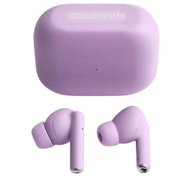TWS-hörlurar - FOREVER - Lavendel - Bluetooth 5.3 - Brusreducering - 23h batteritid