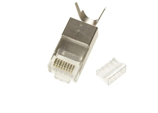 RJ45-kontakt hane Cat 7 FTP med guide Lapara Networking