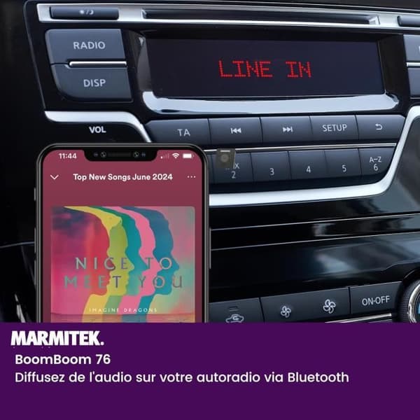 Bluetooth-mottagare Marmitek BoomBoom 76