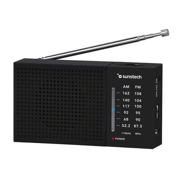 Bärbar radio Sunstech RPS412 - Svart