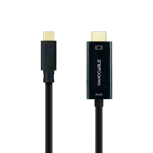 Videokabel - Nanocable - 10.15.5132 - 1,8 m - USB Typ C - HDMI Typ A