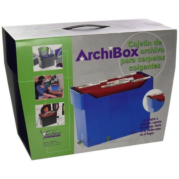 Leitz ArchiBox Hängmapp Blå - 2007AZ