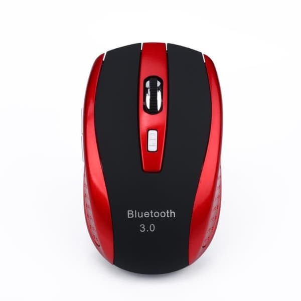 A902 Bluetooth Wireless Remote Working 10M Mus - Svart + Röd