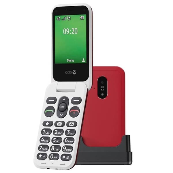 Doro Leva E22 2,8” 4G Nano SIM Röd
