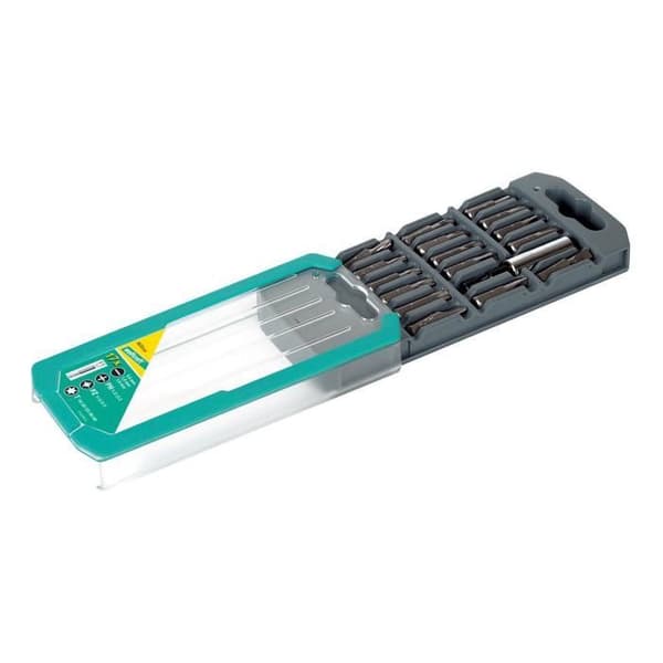 Skruvmejselbitslåda - WOLFCRAFT - 17 delar
