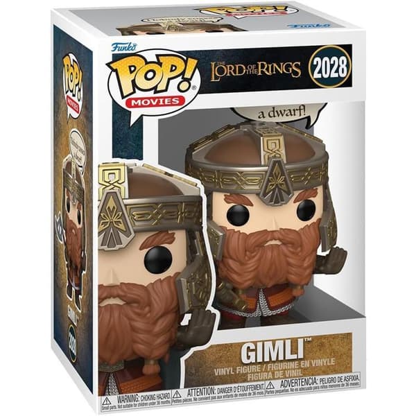 Funko POP Gimli Sagan om Ringen - Samlarfigur