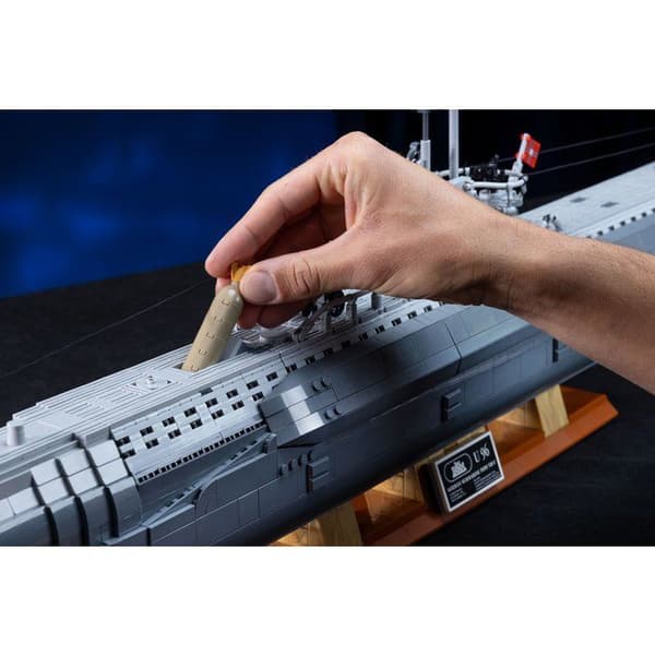 U-båt att bygga - REVELL - Brick System - U-Boot "Das Boot" - 120 cm - 6 183 bitar