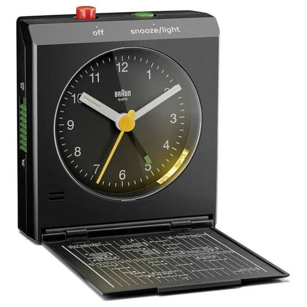 Braun BC05B Svart väckarklocka Väcktider 1 1 timer