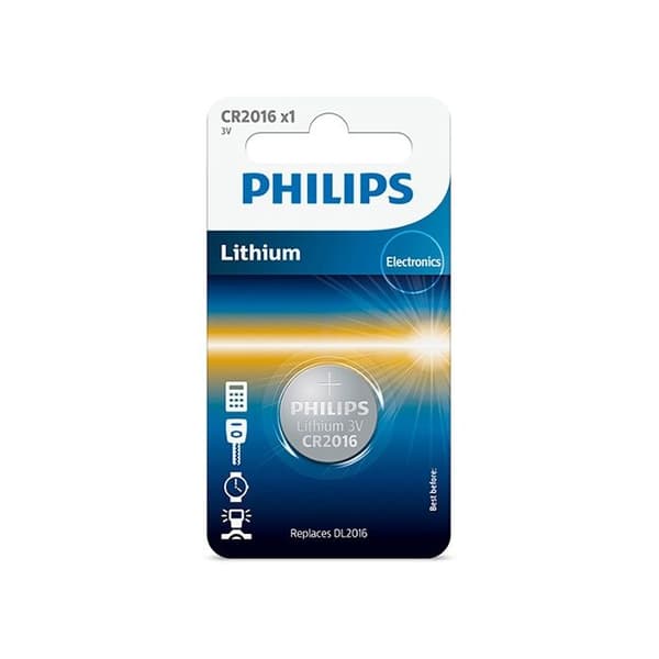 Philips CR2016 batterier