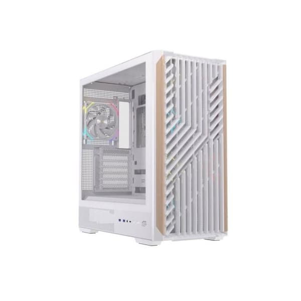 Chassi - EINAREX - PULSE P800 - RGB - Vit - 13 Fläktar - ATX