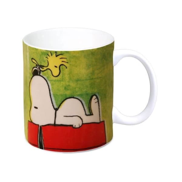 Mugg - LOGOSHIRT - Snoopy Authentique - Keramik - Vit - Diskmaskinssäker