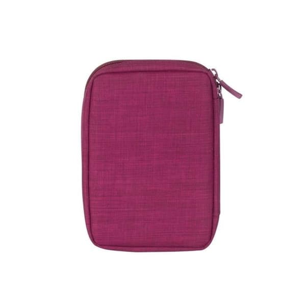 Stötsäker Fodral - RIVACASE - 563 - Polyester - Röd - 2 Fack