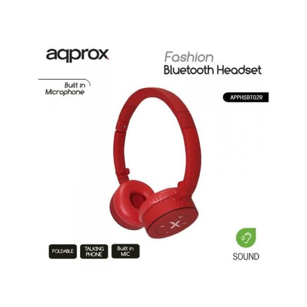 BLUETOOTH 3.0 HEADSET RÖTT CA