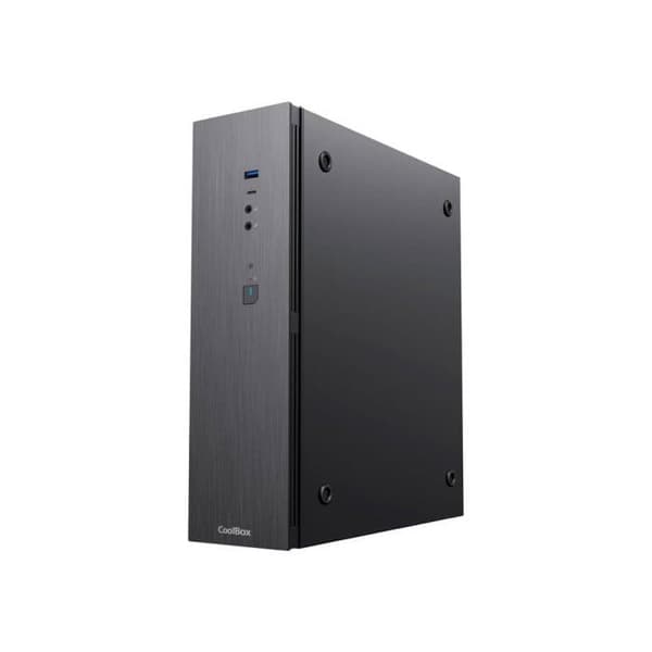 Coolbox T370 Slim 500W USB-C 3.2 Gen1 datorchassi