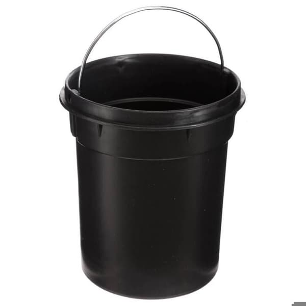 Soptunna med lock bambu 3L "Naturéo" vit - 5five