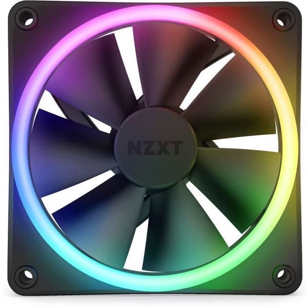 Fläkt - NZXT - RF-D12SF-B1 - 120 mm - RGB - Dynamisk belysning