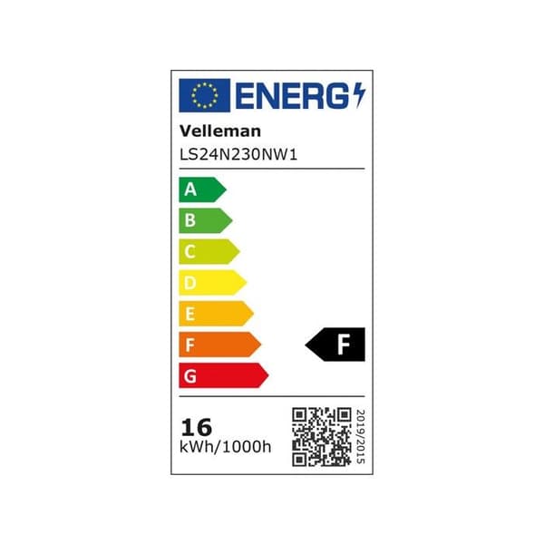 Flexibel LED - Neutralvit - 300 LED - 5 M - 24 V
