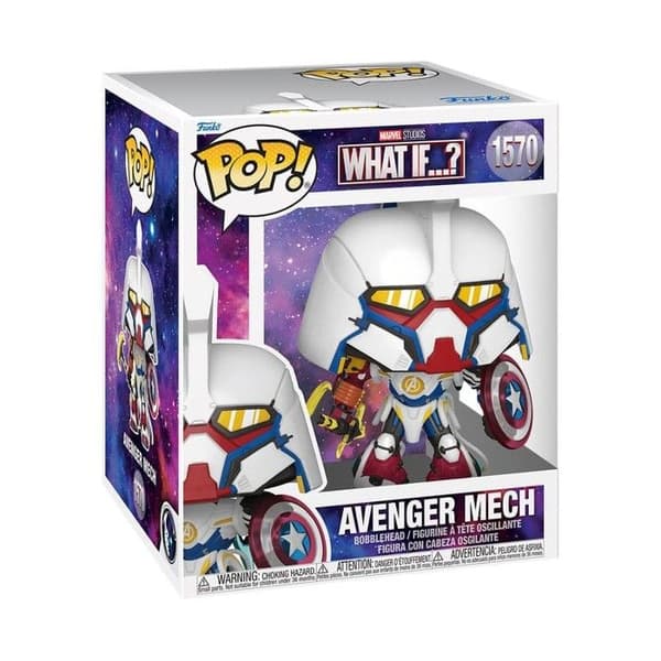Funko - Vad Om...? - Figur POP! Super Stor Super Mech 15 cm