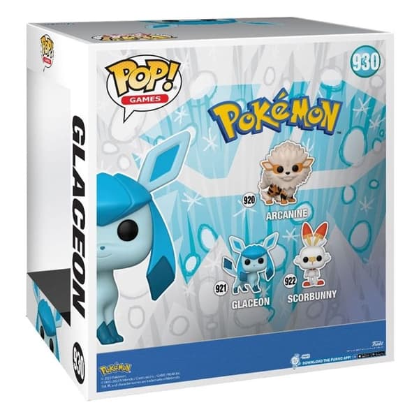 Funko - Pokémon - POP! Superstorlek Jumbo Glaceon (EMEA) 25 cm