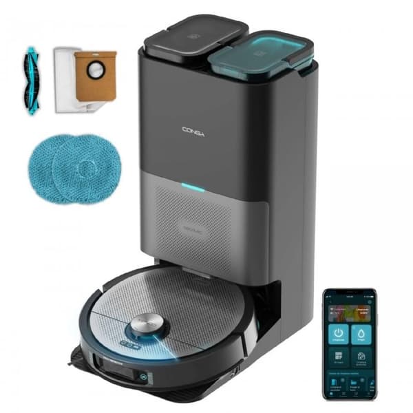 Cecotec Robotdammsugare Conga 15090 SpinArm Home&Wash