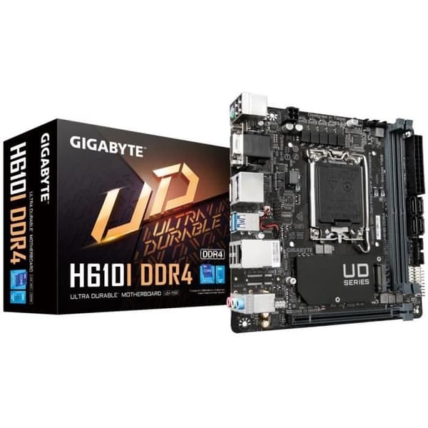 Moderkort - GIGABYTE - H610I DDR4
