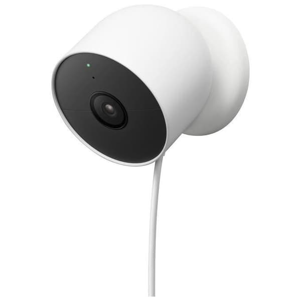Google Nest Cam IP-säkerhetskamera 720p interiör och exteriör Bombilla - parad