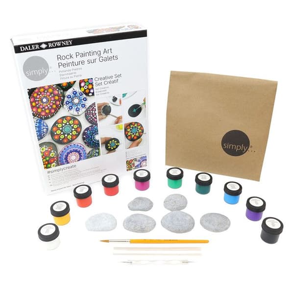 DIY pebble painting kit - Simply Creative