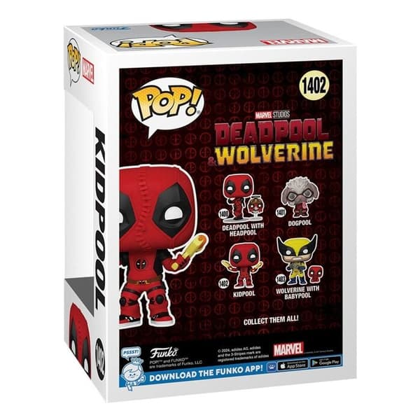 Figurine Funko Pop! - Marvel - Deadpool 3 - 10 cm - Dynamisk pose - Samlarfigur