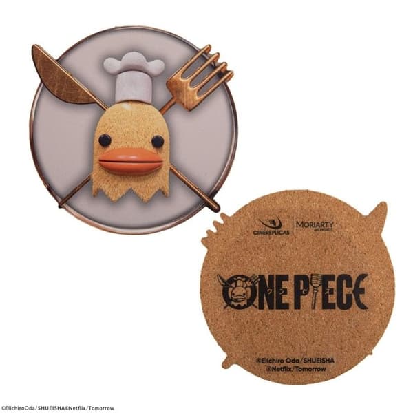 Cinereplicas - One Piece - Pack 4 coasters Karaktärer 2