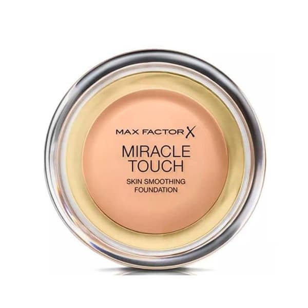 MAX FACTOR MIRACLE TOUCH LIQUID ILLUSION FOUNDATION 045 VARM MANDEL