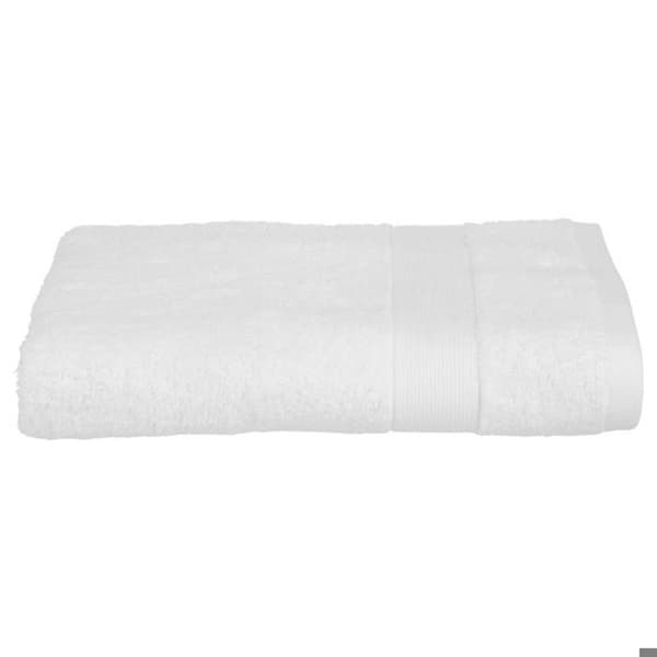 Duschhandduk "Essentiel" vit bomull 70x130cm