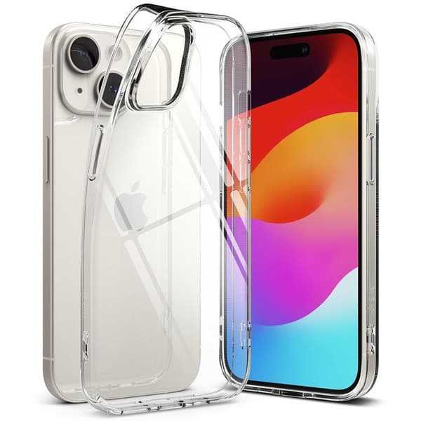 Coque - RINGKE - Air - iPhone 15 - Transparent - Stötskydd - Lätthet