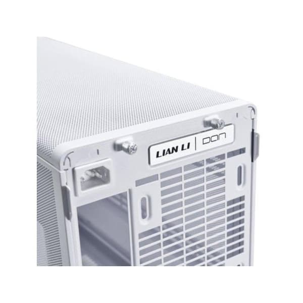 Mini-Tornlåda - LIAN LI - A3-mATX - Vit/Ljust Trä - Extrem Modularitet - Optimalt Utrymme